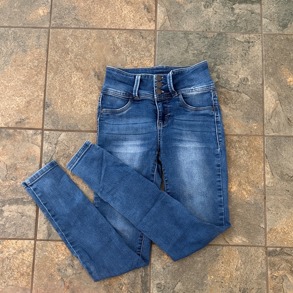 Wallflower High Rise Blue Jeans